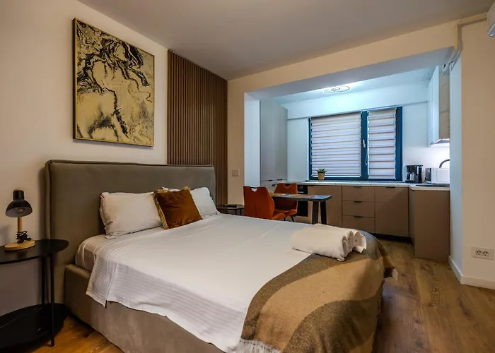 Апартаменты Warm-toned By Blvd 47b5 - Free Parking Бухарест